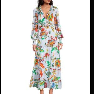 Chelsea & Violet Vibrant Floral Maxi Dress